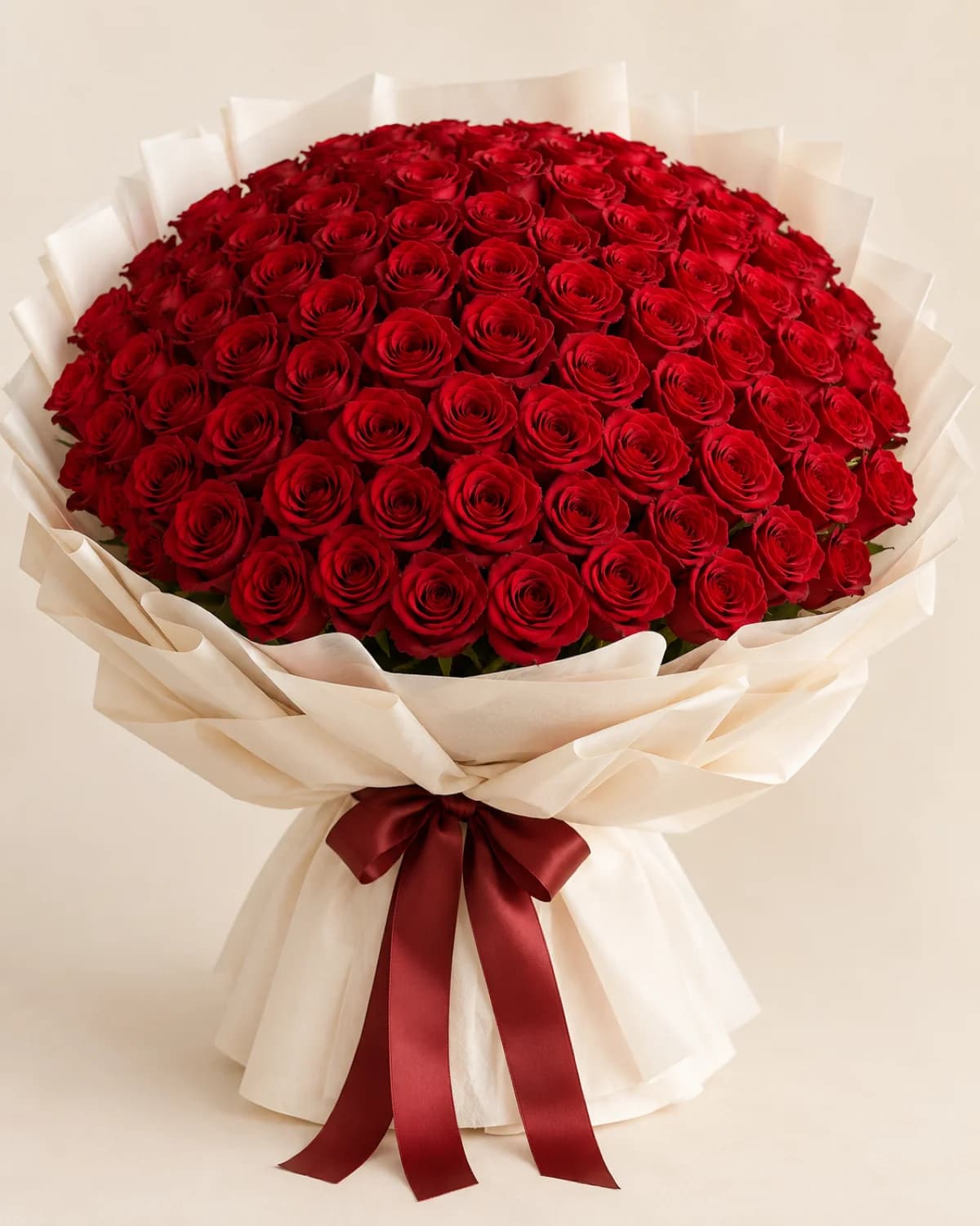 กุหลาบแดง 99 ดอก (Red Rose Classic 99)
