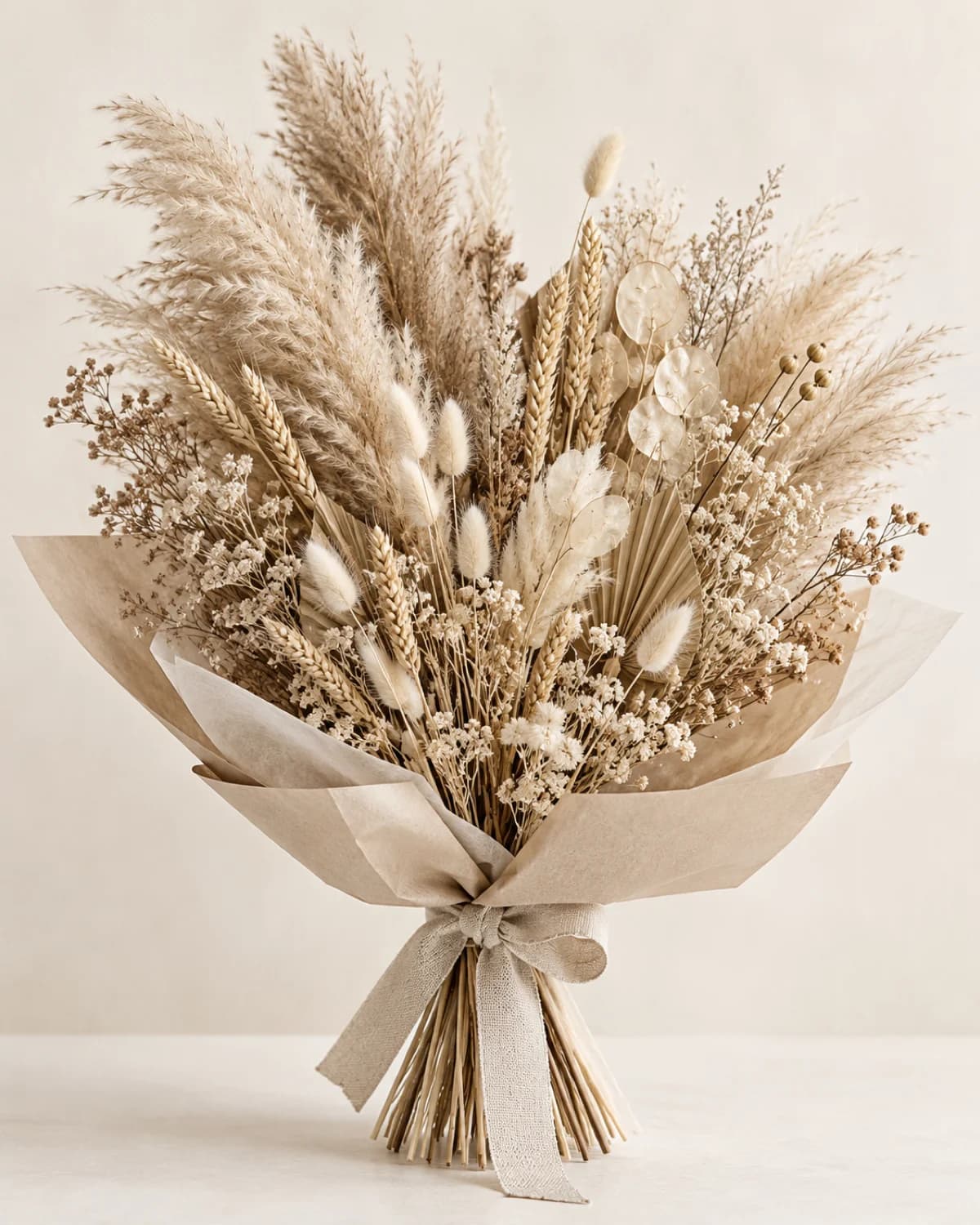 ช่อดอกไม้แห้ง (Dried Flower Bouquet)